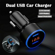 3.1A 2 USB Car Phone Charger