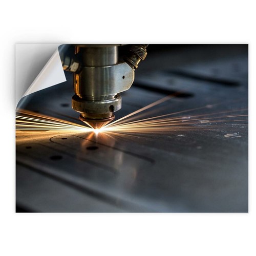 Vinyl sticker laser - x,