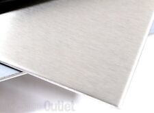3.0 MM Brushed Stainless Steel Sheet Grade 304 Guillotine Cut plate