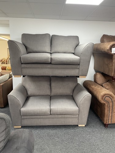 Grey sofa set seater - 2,