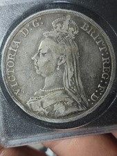1887 one crown queen victoria - one,