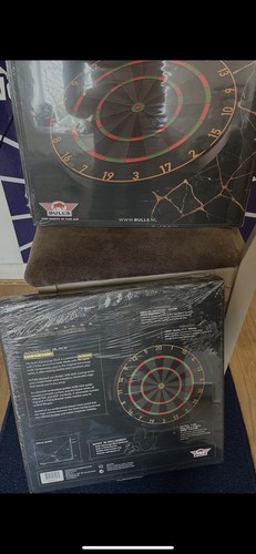 Bulls black dartboard rare - black, dartboard.