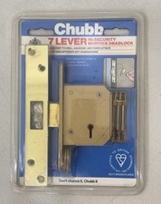 Chubb 7 Lever Mortice Deadlock