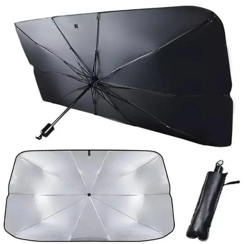 Car windscreen sun shade - car,
