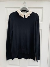 TED BAKER Black Cotton & Silk