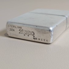 Zippo Lighter 06 Rare Sterling