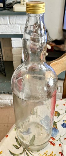 Vintage large whisky bottle - large,