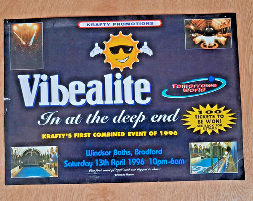 Vibealite rave flyer the - rave,