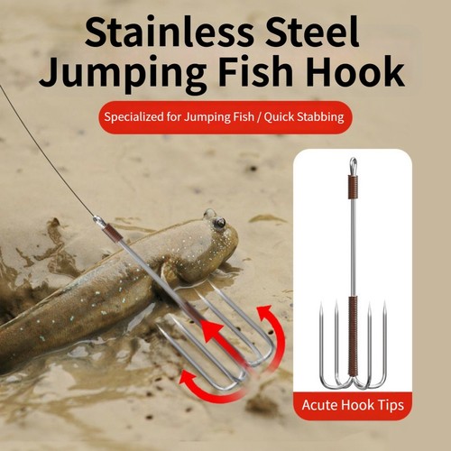 Prong stainless steel hook - stainless,