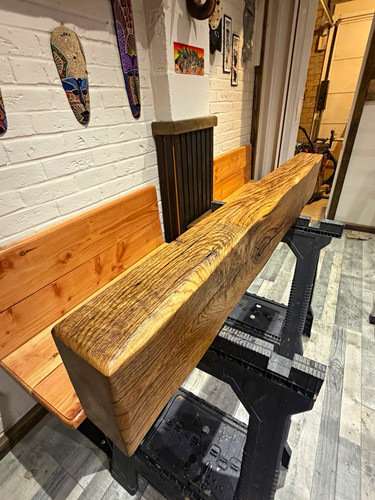 Handmade reclaimed solid oak - handmade,