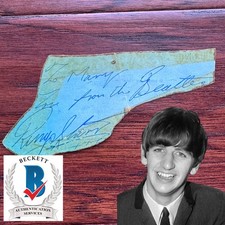 RINGO STARR * BAS * Autograph