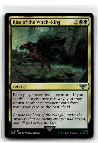 Rise the witch king - rise, witch-king