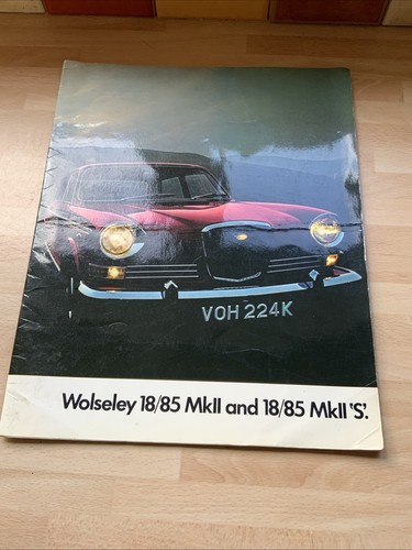 Wolseley mk ii s - wolseley, 18/85