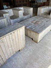 Four Piece Set Of Teak Garden