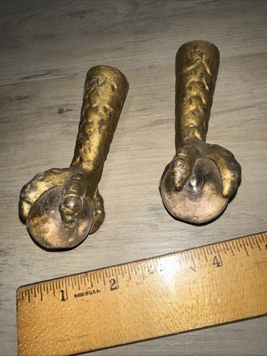 Antique cast iron claw - antique,