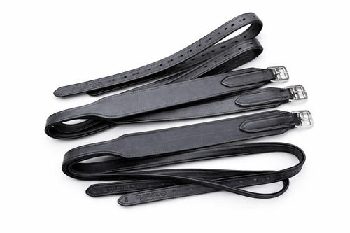 Wide jumping stirrup - jumping, leathers