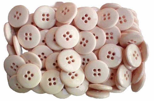 Buttons large 25mm 40l cream - large,