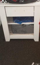 chest of drawers and bedside