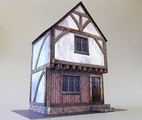 7mm scale tudor town house - 7mm,