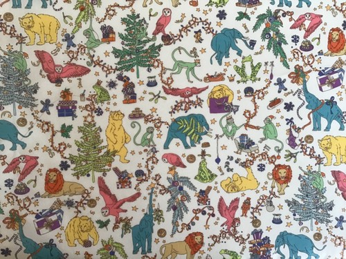 Liberty christmas fabric - liberty,