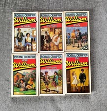 6 Books "Just William" Paperbacks. Richmal Crompton. 1983 - 85. Good. BARGAIN!
