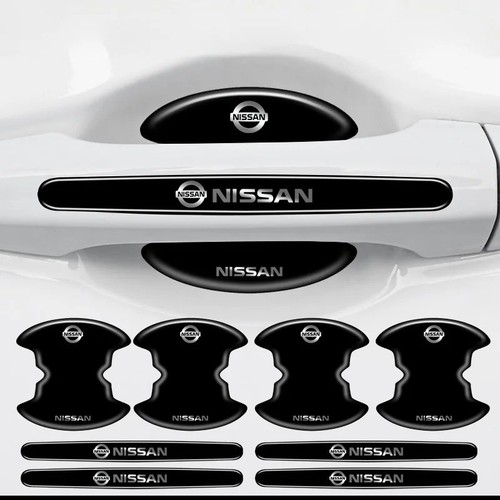 8pcs black car - car, door