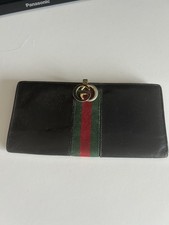 Gucci Vintage Black Leather