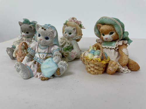 Calico kittens figurine - calico,