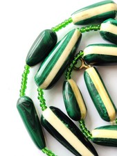 Vintage malachite graduated