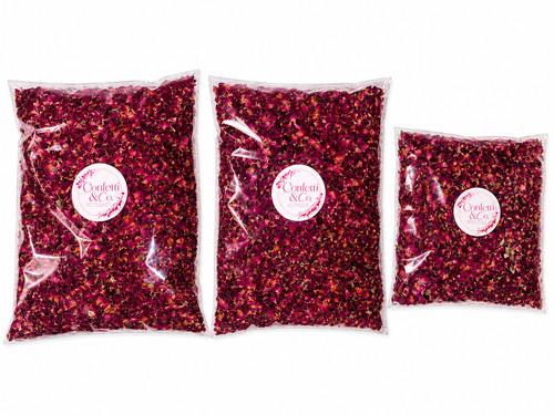 Rose petal wedding confetti - petal,
