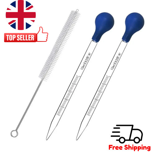 10ml glass pipette - 2x,