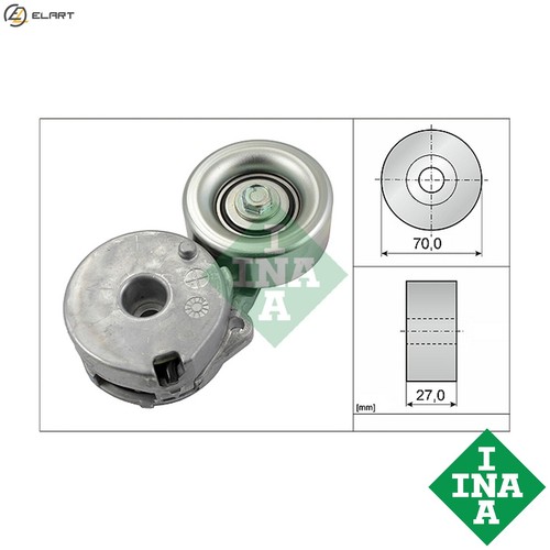 Tensioner lever vribbed belt - tensioner,