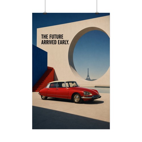 Citroen poster classic - ds,