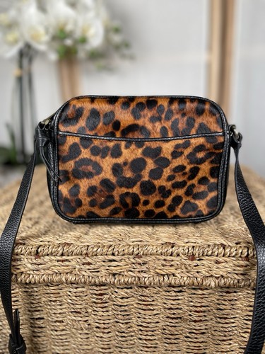 Hobbs small pony hair leather