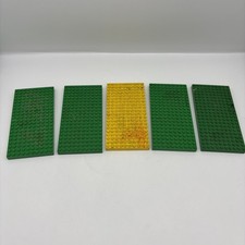 5 Vintage Lego Base Plates