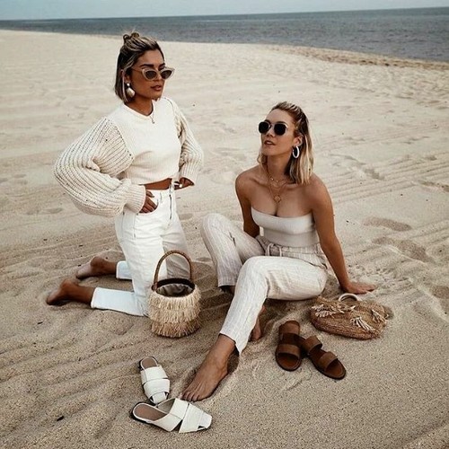Zara cream chunky knit - zara, puff
