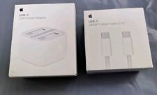 Genuine 20W USB Type C PD UK Power Adapter Plug Fast Charger For Apple iPhone 2m