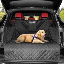 Pet Car Boot Liner Protector For Dogs Universal Car Boot Cover Waterproof Black