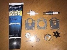 Full Annual Service Parts Kit incl. Gearlube ~ Mariner 4HP 5HP 2-Stroke Outboard