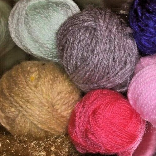 100g 500g job lot yarn - job, wool