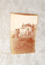 WW1 AMBULANCE. ORIGINAL PHOTO