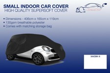 Small Black Indoor Car Cover Protector For vauxhall Adam 2012-2016