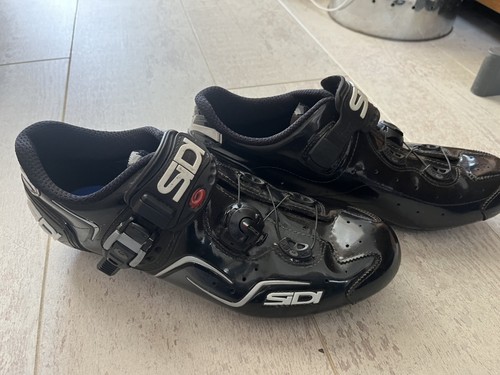 Sidi carbon sole cycling shoes