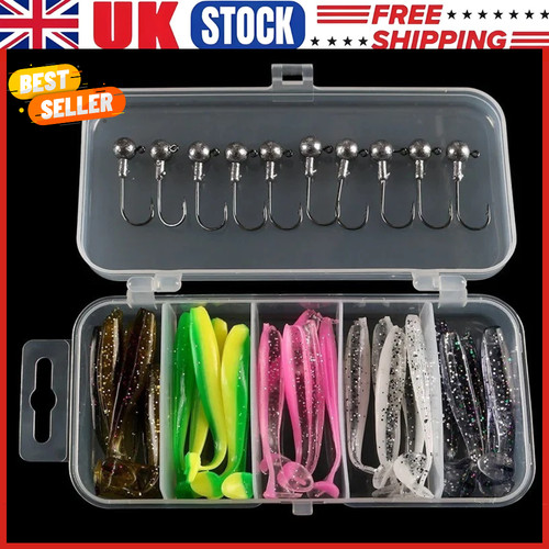 25pcs soft fishing lures - fishing,