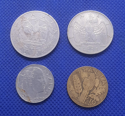 Lot italy 1940 - 4x,
