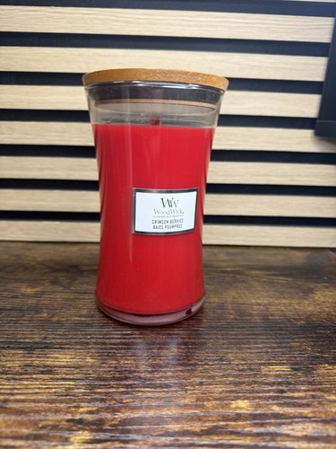 Woodwick crimson berries - woodwick, large
