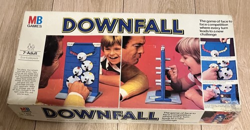 Vintage downfall board game - board,