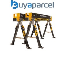 Roughneck 35-602 COLT 600E Sawhorse Trestle Twin Pack Heavy Duty Steel ROU35602