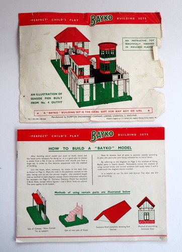 Bayko building set - building,