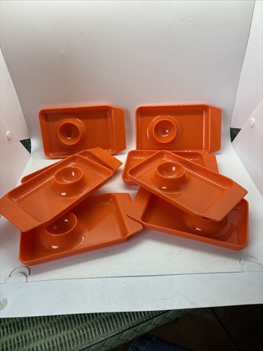 Vintage mid century orange - 8,